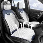 Ice Silk Car Seat Cover Luxury Cooling Auto Cushion Universal Vehicle Chair Protector Washable Car Chair Cover Fit Four Seasons