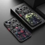 Case for Apple iPhone 12 15 Plus 11 14 Pro Max 13 Pro 11 Pro 15 Pro Bumper Shell Marvel Deadpool HULK Shockproof Matte Cover