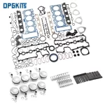 079105561AJ 079103383AQ 079107065DC New Auto Engine Overhaul Rebuilding Pistons Gasket Bearings Kit For VW Audi Q7 A8 S5 4.2L