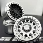 1.9 2.2inch Crawler Car Black Rhino wheel hub for 1/10 rc car tank 300 Rhino easy to control SCX10 km2 TRX4 90046 Traxxas