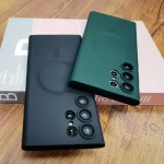 Luxury Matte Magnetic Case For Samsung S24 Ultra S23 S22 S21 S20 Plus Capa For Samsung Note 20 Ultra 10 For Magsafe Phone Cover