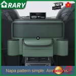 Leather Car Seat Middle Hanger Storage Bag Luxury Auto Handbag Holder Between Seats Tissue Water Cup Pockets Stowing Tidying