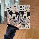 Disney Mickey Minnie Pluto Phone Case For Samsung Galaxy S21 S22 S23 S24 Ultra S20 Fe Note 10 20 Plus Magnetic ForMagsafe Cover