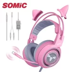 SOMIC G951/G951S Gaming Headphones LED Headset Vibration 3.5MM USB headphone for Computer PC Laptop PS4 Gamer Earphone