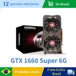 VEINEDA gtx 1660 6GB Graphics Cards 192Bit GDDR5 GTX 1660 Super 6G GPU PC Video Card for nVIDIA Geforce games Refurbished