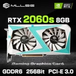 MLLSE RTX 2060 Super 8GB Placa De Video Gaming Graphics Card GDDR6 256Bit 8Pin PCI Express 3.0x16 rtx 2060 super 8gb game White