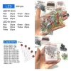 Electronic Components Kit Ultimate Edition Various Common Capacitors Resistors Capacitors T0-92 LED Transistors PCB Board DIP-IC - Image 2