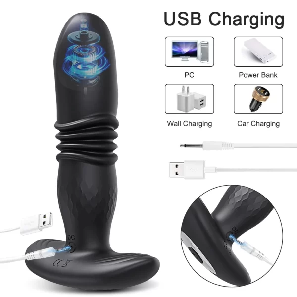 APP Remote Control Prostate Massager Vibrator Male Wireless Bluetooth Anal Butt Plug for Men Dildo Vibrating Adult Sex Toys - Image 6