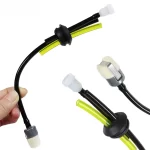 1/2/5 Set Universal Grass Trimmer Fuel Line Filter Kit For Brush Cutter Strimmer Lawn Mower Primers Fuel Hose Garden Tool Parts