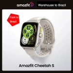 From Brazil New Amazfit Cheetah Square Smartwatch Ultra Slim Dual-band GPS 150+Sports Mode Monitoring Smart Watch For IOS Phone