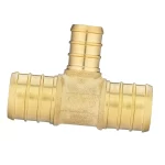 Pex Fitting Adapter Copper Durable Plumbing Repairs Brass Pex Tubing Fitting