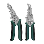 Multi-function Elbow Wire Stripper Professional Electrician Pliers Crimping Tool Wire Crimper Cutter Wiring Tools Hand Tool