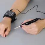 Professional Microblading Machine Pen Swatch Rotary Tattoo Gun Machine for Permanent Makeup Embroidery Eyebrow Lip PMU Supply