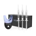 New 5 LED Teeth Whitening Kit Professional Peroxide 35%CP Dental Mint Flavor Gel Bleaching No Acidity Safety Stone Teeth Oral