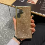 TPU Diamond Phone Case for For Samsung Galaxy S24 S23 S22 Ultra Plus Luxury Bling Glitter soft Protection Cover Capa Accessories