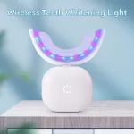 Wireless Teeth Whitening Lamp Red And Blue Light Dental Bleaching Accelerator Portable Home Use Teeth Whitening Led Light