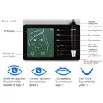 Nora Digital Permanent Makeup Tattoo Machine Kit With Touch Screen Micropigmentation Device Miroblading Pen for Eyebrow Tattoo