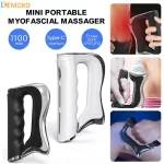 Electric Fascia Scraping Massage Gun Muscle Stimulator Microcurrent Pain Relief Relaxation Slimming Shaping Rehabilitation Tool
