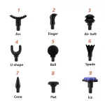 12MM Mini Fascia Gun Massage Head Universal Type