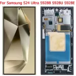 6.8" Dynamic AMOLED X2 For Samsung Galaxy S24 Ultra LCD Display Touch Screen With Frame 120HZ SM-S928B S928E S928U LCD Screen