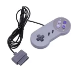Portable Plug and Play Gamepad PC Mac Windows Nintendo Game Joystick Purple game controller