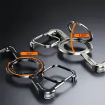 Eary Z Shape for iPhone 16/14/15 Pro Max Frameless Phone Case Compatible with MagSafe Standard Protection Magnetic 13 Pro Cover