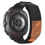 NO Gaps Nylon Loop Strap for Samsung Galaxy Watch 7 Ultra 47mm Men Sport Band for Galaxy 7 47mm Ultra Curved End Bracelet