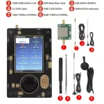 HackRF PortaPack H2 H3 SDR Software Handheld Radio Interphone