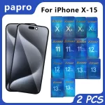 2PCS EBR Incell For iPhone X XR XS Max 11 12 Pro Max LCD Display For iPhone 13 14 15 Touch Digitizer Assembly Replacement Screen