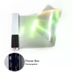 LED Flexible Transparent Flexible Film Screen Indoor Movable Display Screen P5 P6 P8 3840HZ RGB 500*240mm Handheld Screen