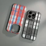 Luminous 3D Relief Wireless Charging Magsafe Phone Case For iPhone 14 15pro max 15 Pro Invisible Lens Stand Holder Hard PC Cover