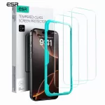 ESR 3pcs for iPhone 16 16 Pro Max HD Screen Protector for iPhone 16 Pro Tempered Glass Film for iPhone 16 Pro Max Privacy Film