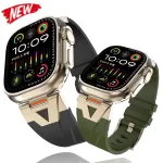 Silicone Band for Apple Watch Ultra 2 49mm Series 10 9 8 7 se 6 5 4 Strap for iWatch ultra 45mm 42mm 44mm 41mm 40mm TPU Bracelet