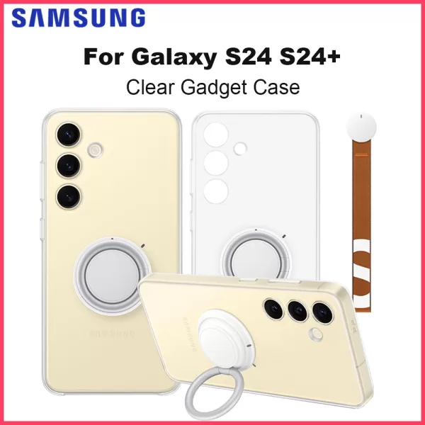 Original Samsung Galaxy S24 S24+ S24Plus Clear Gadget Case