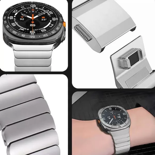 Magnetic Titanium Strap for Samsung Galaxy Watch Ultra 47mm Wristband Bracelet Replaced Accessories for Galaxy Ultra 47mm Band - Image 5