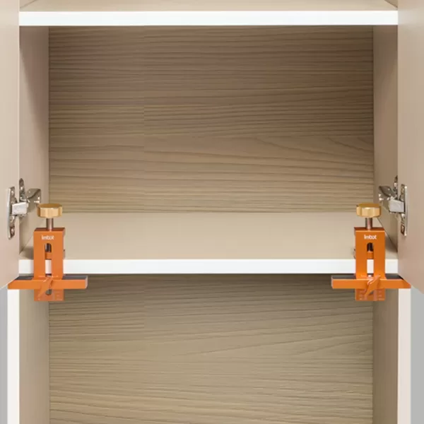 Cabinet Door Mounting Jig, with Support Arm&Clamp, Aluminum Alloy Body Tool for Installing Cabinets with Face Frame or Frameless - Image 6