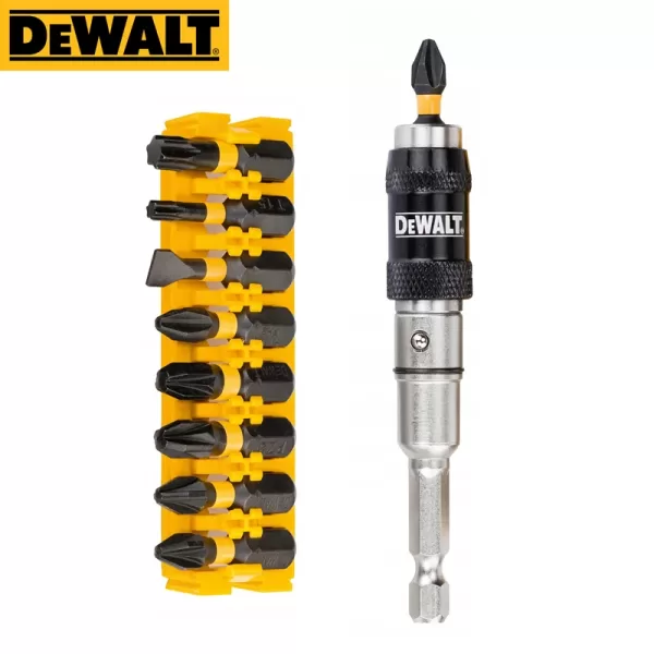 DEWALT DT70518 EXTREME Impact Torsion Bit Tip Holder & Screwdriving Bit Multifunctional Durable Tool Accessories Suit (10 pc)