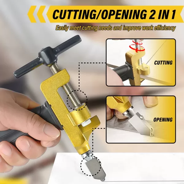 High Quality 2 in 1 Diamond Tile Glass Cutter Professional Ceramic and Porcelain Cutting Manual Multifunction Hand Tool Home DIY - Image 2