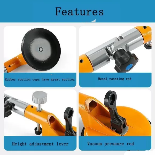 90 Degree Angle Adjustable Fixed Splicing Suction Cup Right Angle Fixer Glass Tile Slate Yin And Yang Angle Installation Tool - Image 3