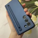 For Samsung Galaxy Z Fold 3 4 5 6 Case with S Pen Holder Stylus Screen Protector Hinge Protection Luxury Case For Z Fold6 Fold54