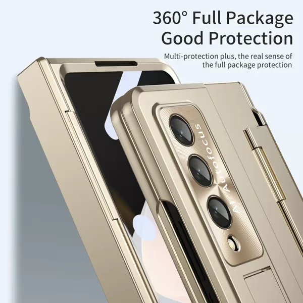 Leveling Hinges Protection Case For Samsung Galaxy Z Fold 6 5 4 3 5G Phone Cover with Front Screen Protecter For Galaxy Fold 6 - Image 4