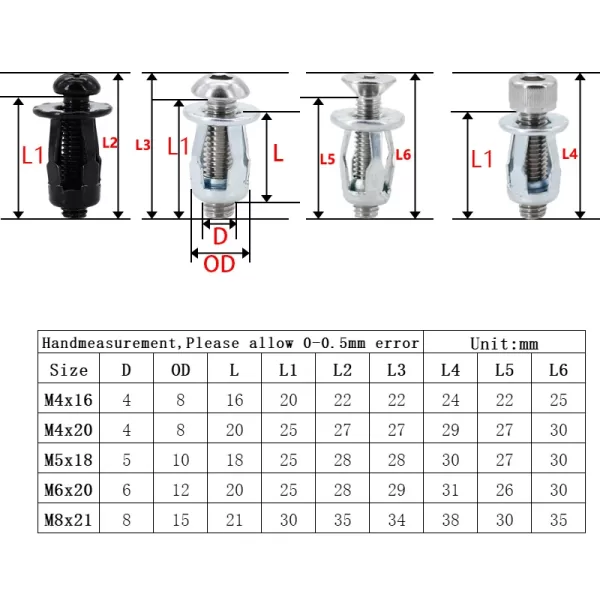 50Pcs Petal Shape Metal Rivets Jack Nut With Riveter Gun Tool Panel Clamp Lock Expansion Screw Bolt Licence Fix Rivnut M4 M5 M6 - Image 2