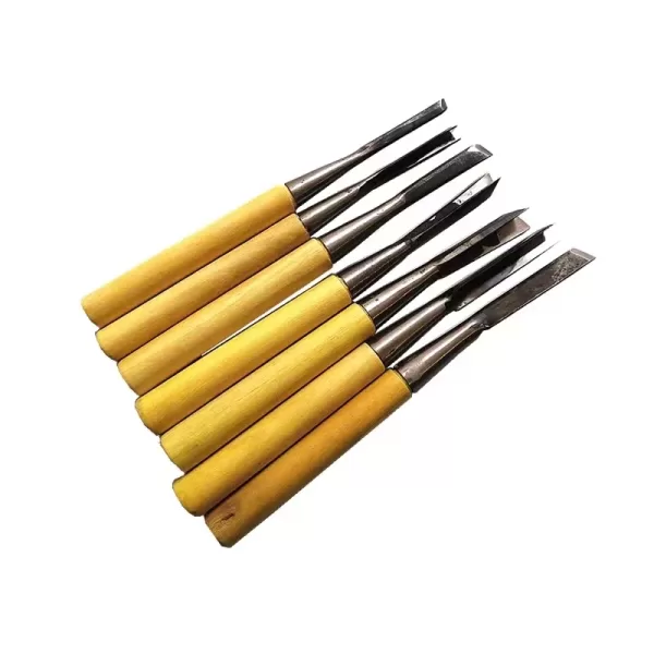 Wood Carving Knives V Punching Triangle Chisel Tools for Carpenter Carving Blank Tool - Image 6