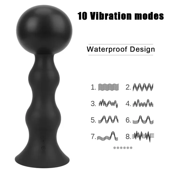 Electric Inflatable Butt Plug Anal Beads Vibrators For Women Dildo Vaginal Dilator Female Masturbator Sex Toy Men Erotic Product - Image 2