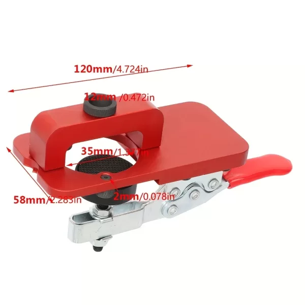 35mm Concealed Hinge Drilling Jig Guide Hinge Hole Drilling Guide Carpenter Woodworking Tool Hole Opener Locator Door Cabinet - Image 4