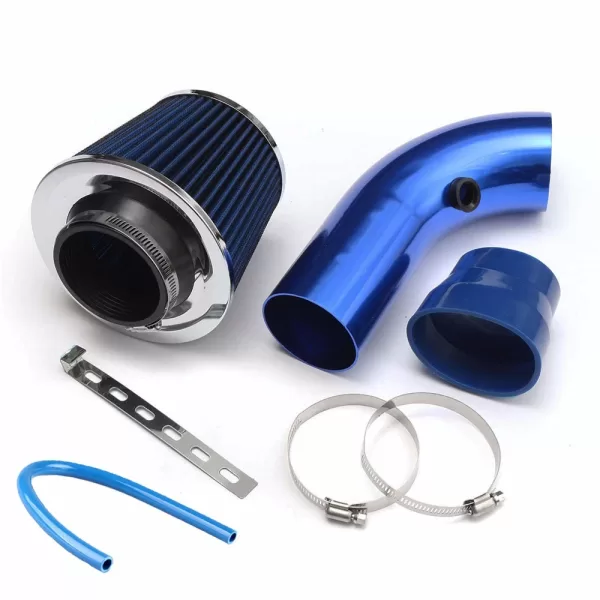 76mm Car Refitted Winter Mushroom Head Air Filter Intake Pipe Filter High Flow High Cold Air Filter Aluminum Pipe Kit - Image 3