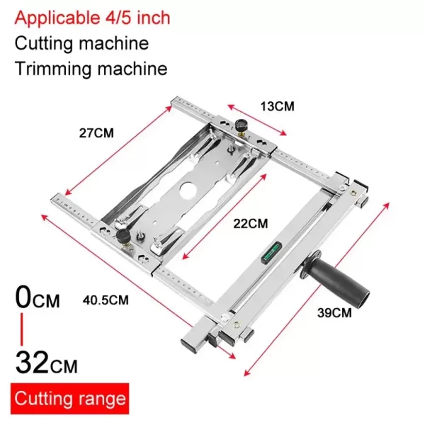 Cutting Machine Edge Guide Positioning Cutting Wood Board Tool Electricity Circular Saw Trimmer Machine Woodworking Router Tool - Image 2