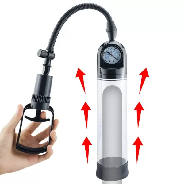 Manual Penis Pump Enlargement Vacuum Dick Extender Men Sex Toy Increase Length Enlarger Male Train Erotic Adult Sexy Product 18+ - Image 6