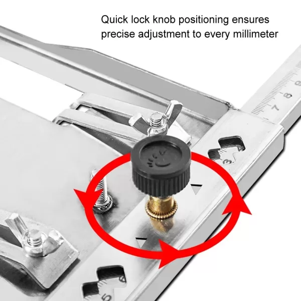 Cutting Machine Edge Guide Positioning Cutting Wood Board Tool Electricity Circular Saw Trimmer Machine Woodworking Router Tool - Image 5