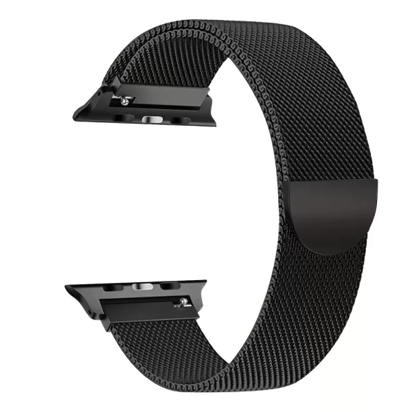 Magnetic Stainless Steel Mesh Band for Apple Watch 42/44mm - Secure Locking Clasp, Durable & Stylish Replacement Strap - Image 2